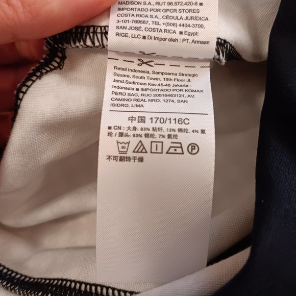 Old Navy NWT Maternity Houndstooth Dress Pants Black White Women's Size XL - Picture 12 of 16